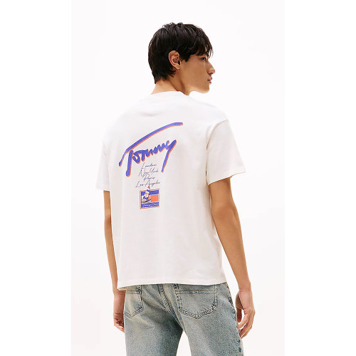 Tommy Hilfiger Ανδρική κοντομάνικη μπλούζα Back Logo Graphic Relaxed T-Shirt